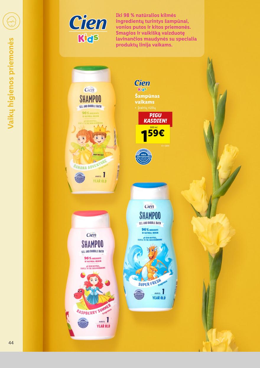 Lidl pasiūlymai akcijos nuo 
  2022-10-13 iki 
  2022-10-19 | Leidinukas.lt puslapis 44