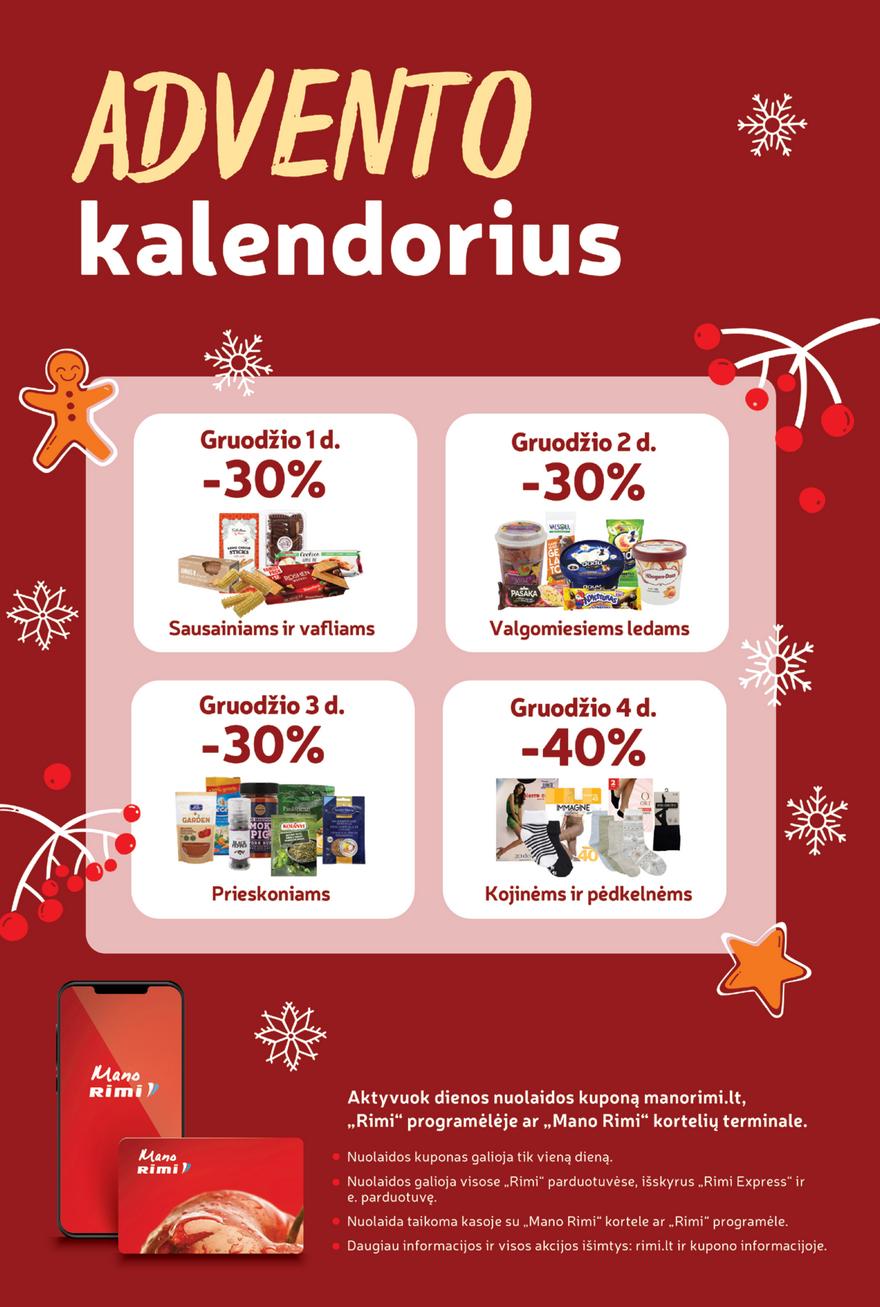 Rimi savaitinis leidinys akcijos nuo 
  2023-11-28 iki 
  2023-12-04 | Leidinukas.lt puslapis 6