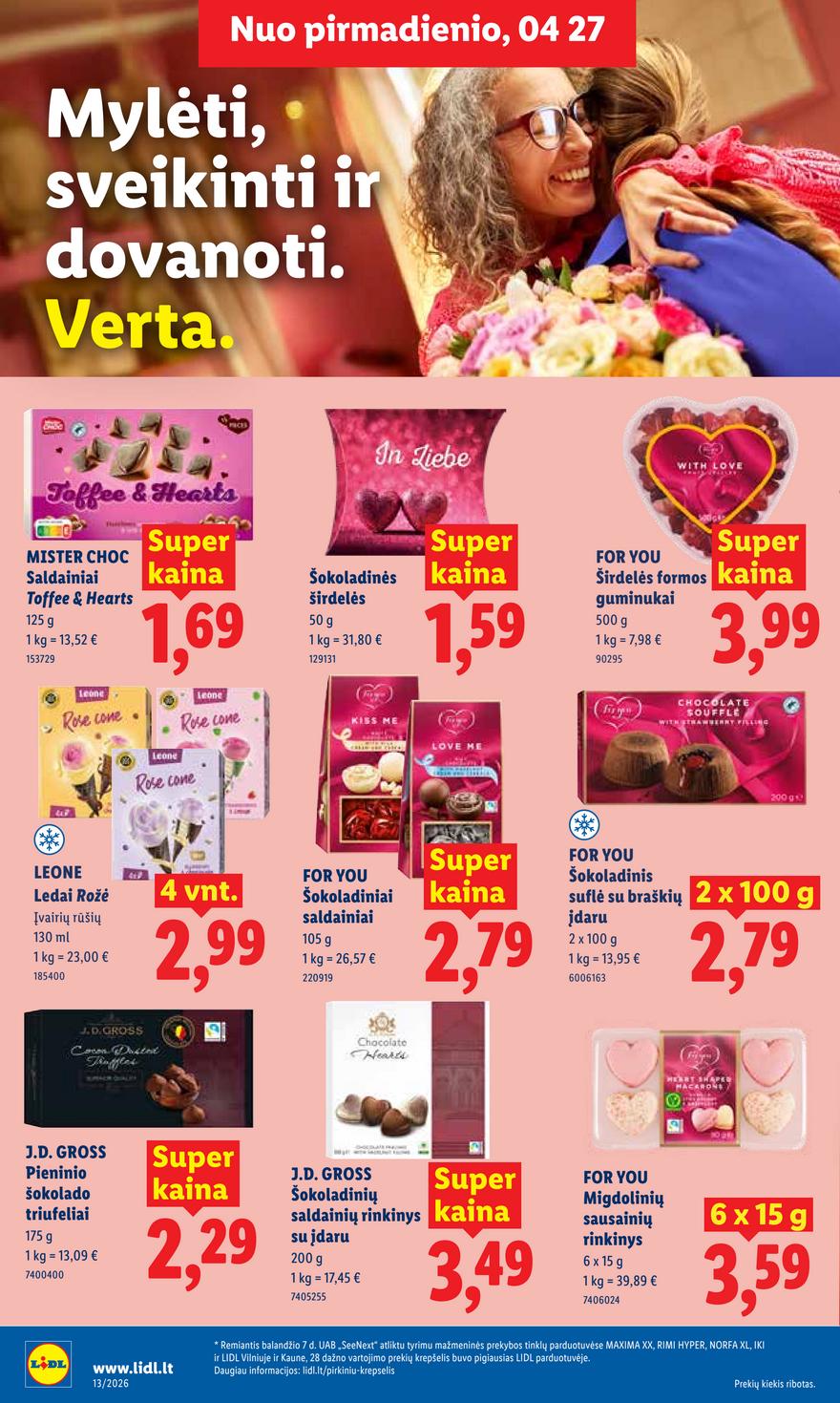 Lidl leidinys naujas akcijos nuo 
  2026-04-27 iki 
  2026-05-03 | Leidinukas.lt puslapis 12