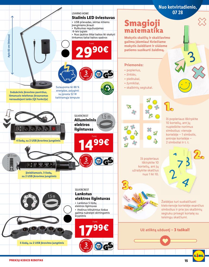 Lidl pasiūlymai akcijos nuo 
  2022-07-28 iki 
  2022-08-31 | Leidinukas.lt puslapis 15
