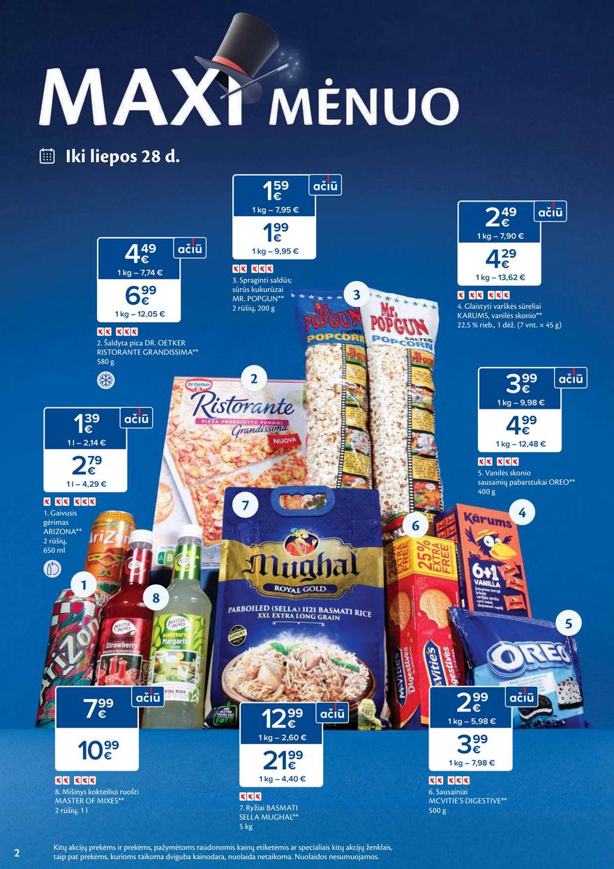 Maxima leidinys 28 akcijos nuo
2025-07-08 iki
2025-07-14 | Leidinukas.lt puslapis 2