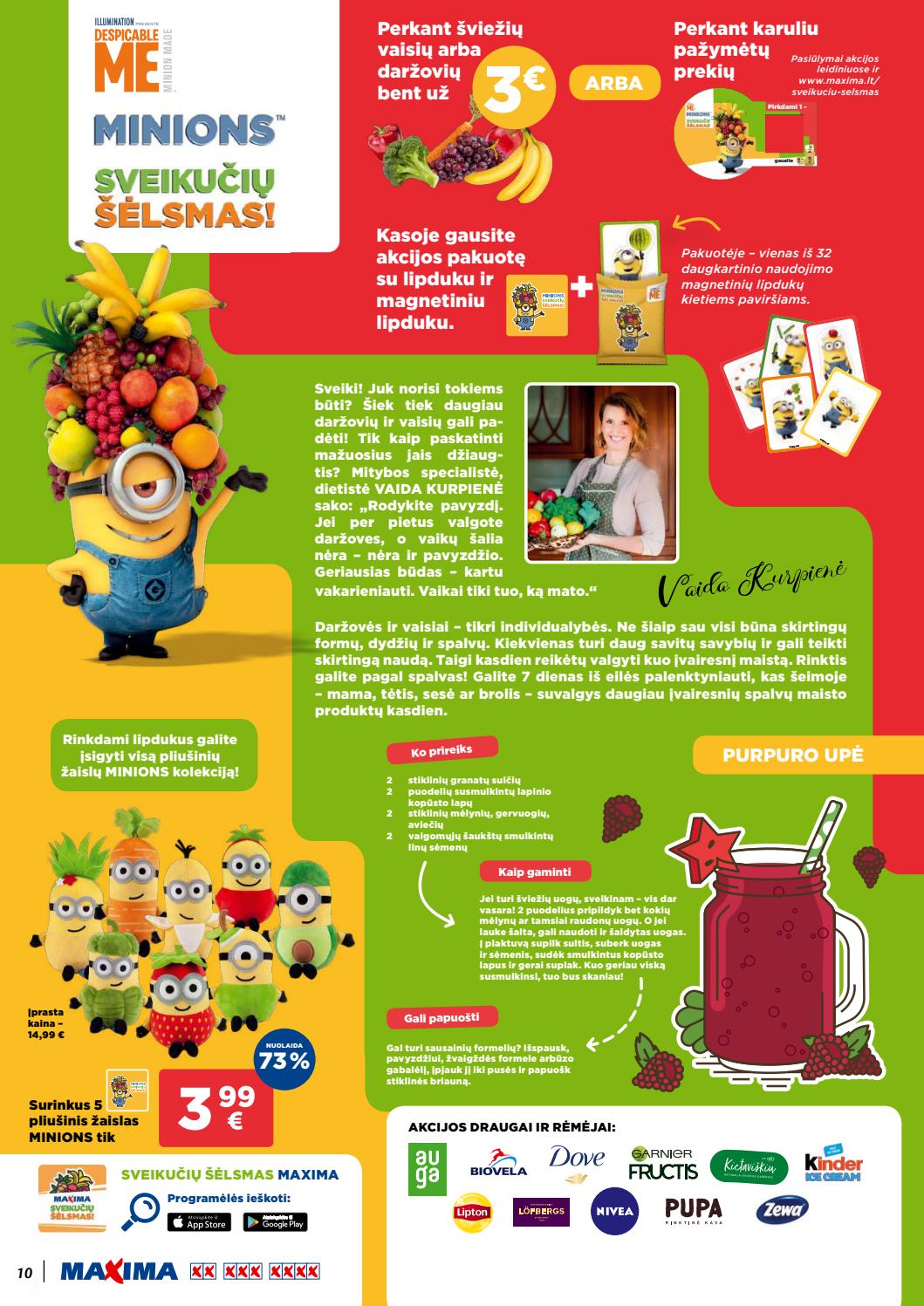 Maxima kaininis leidinys akcijos nuo 
  2019-09-12 iki 
  2019-09-25 | Leidinukas.lt puslapis 10