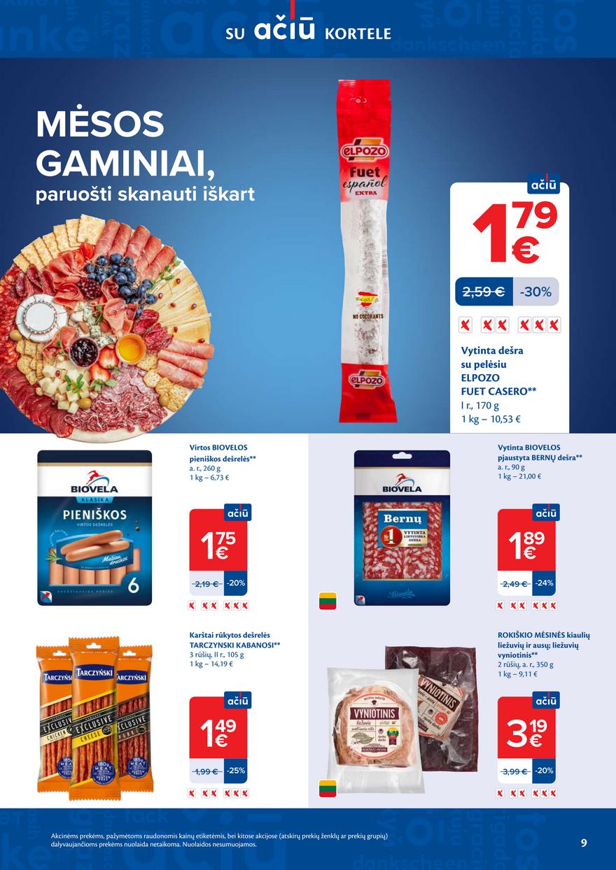 Maxima leidinys akcijos nuo 
  2026-03-03 iki 
  2026-03-09 | Leidinukas.lt puslapis 9