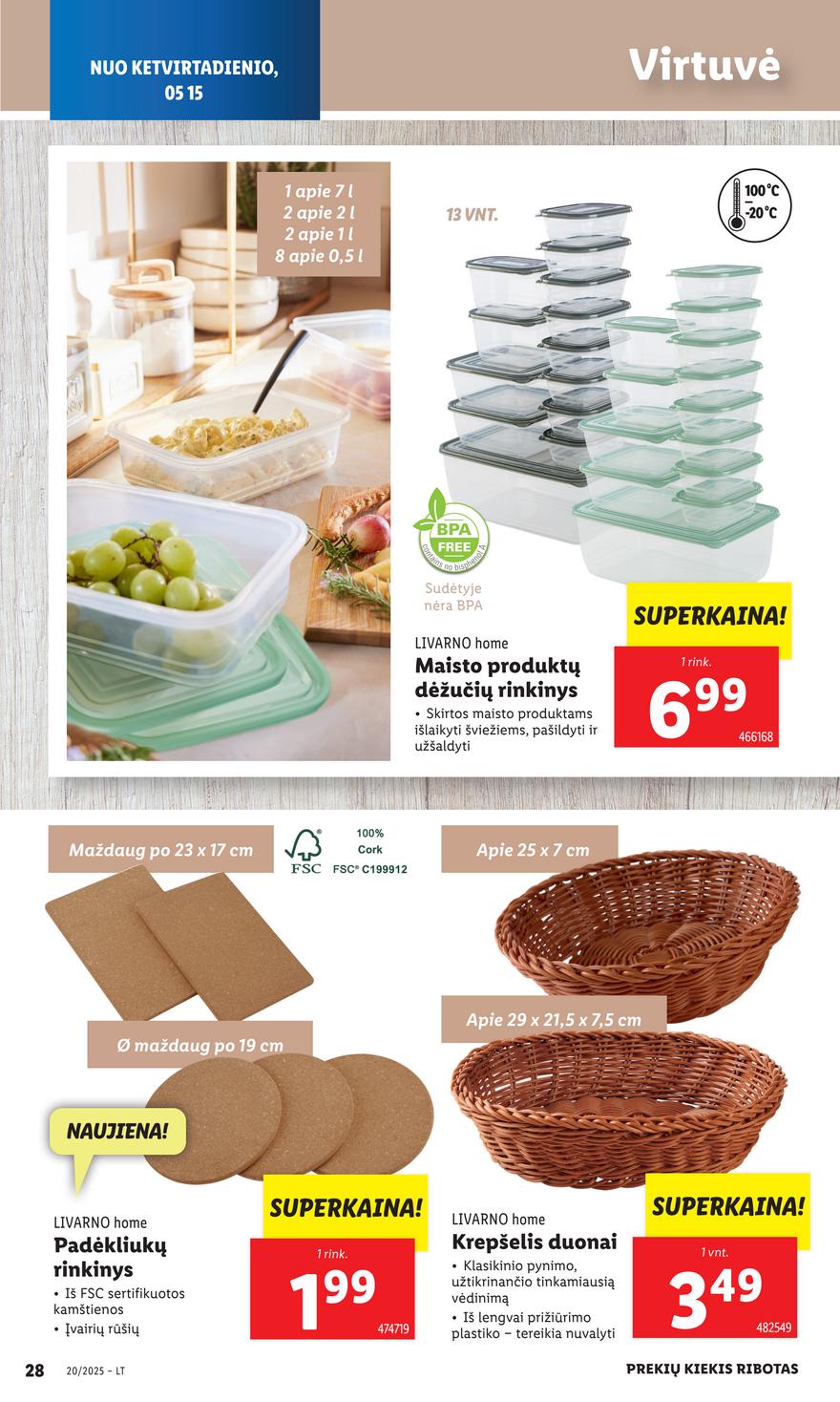 Lidl ne maisto leidinys akcijos nuo 
  2025-05-12 iki 
  2025-05-18 | Leidinukas.lt puslapis 28