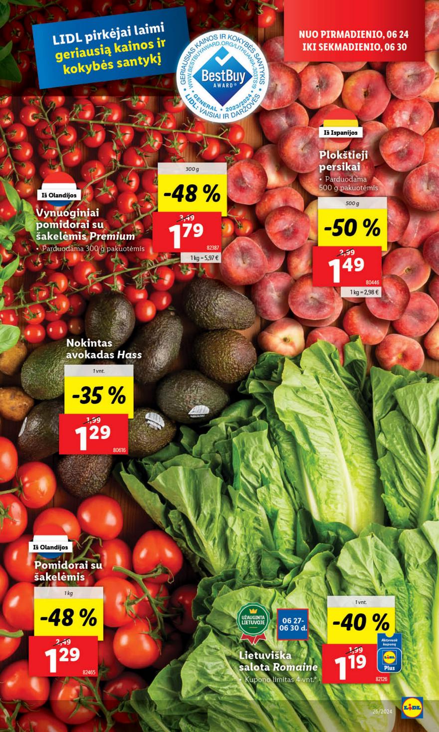 Lidl leidinys naujas akcijos nuo 
  2024-06-24 iki 
  2024-06-30 | Leidinukas.lt puslapis 13