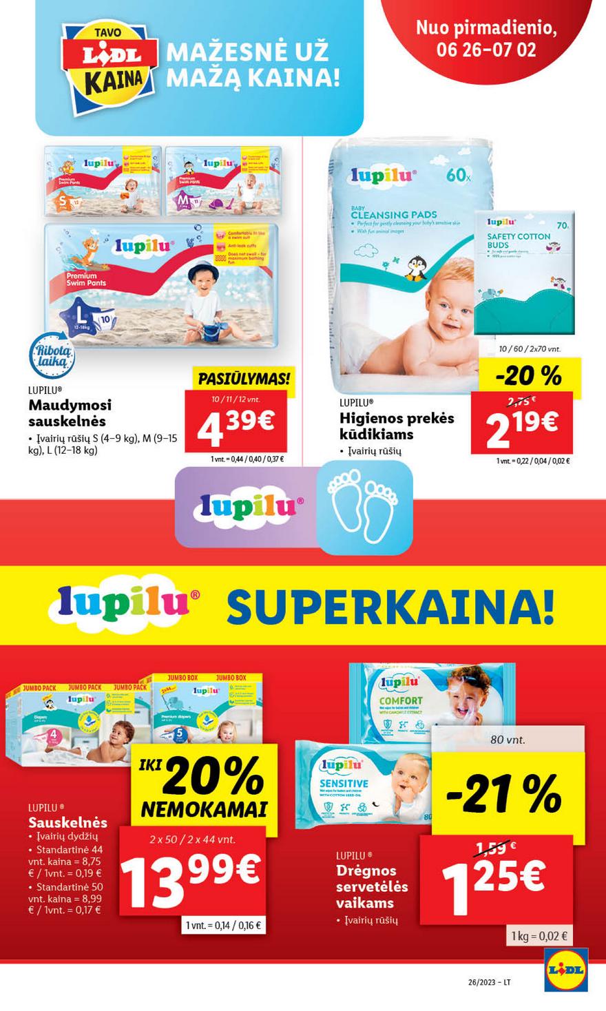 Lidl maisto prekių pasiūlymai akcijos nuo 
  2023-06-26 iki 
  2023-07-02 | Leidinukas.lt puslapis 54