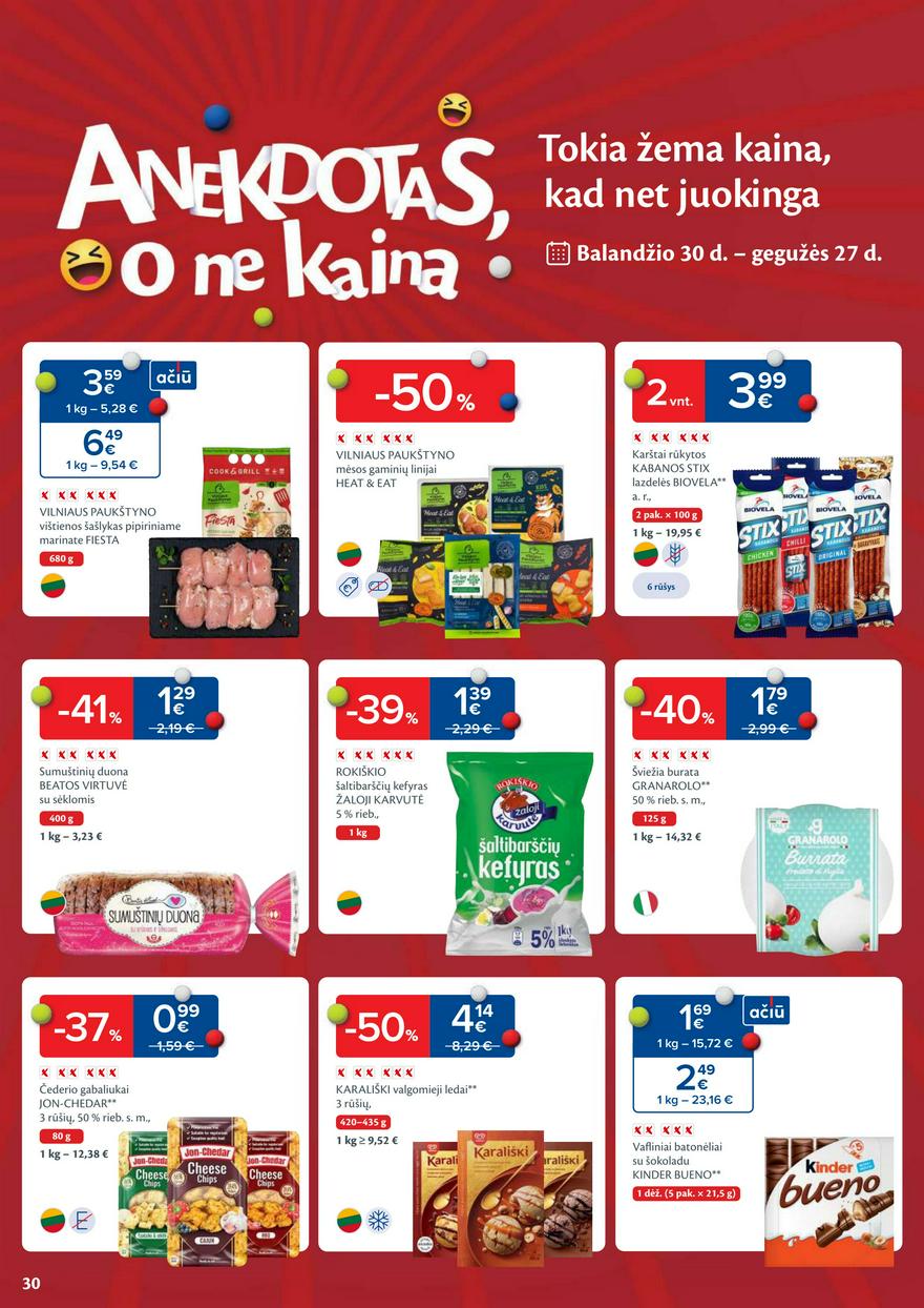 Maxima leidinys akcijos nuo 
  2024-05-21 iki 
  2024-05-27 | Leidinukas.lt puslapis 30