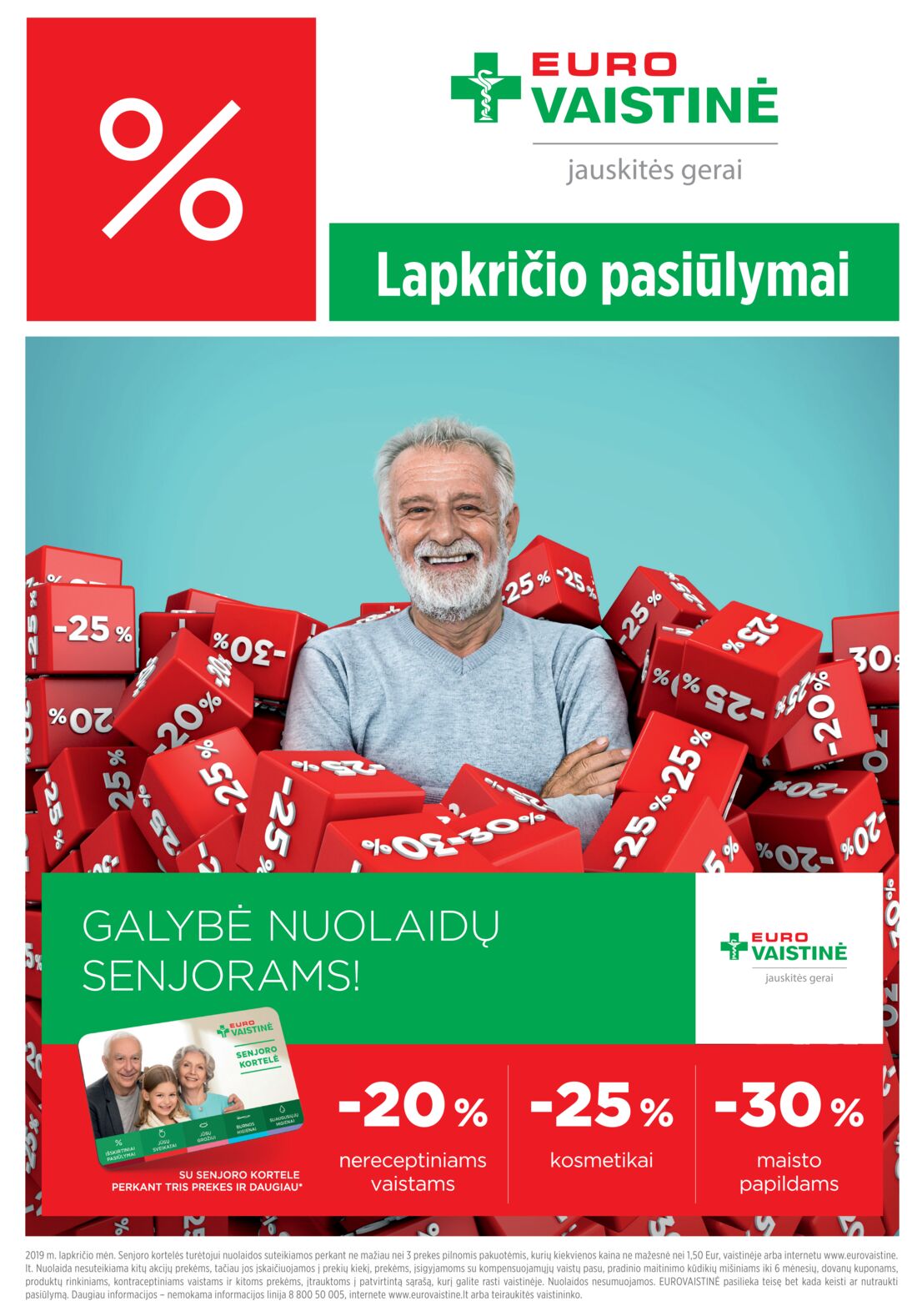Euro vaistinė leidinys akcijos nuo 
  2019-11-01 iki 
  2019-11-30 | Leidinukas.lt puslapis 1