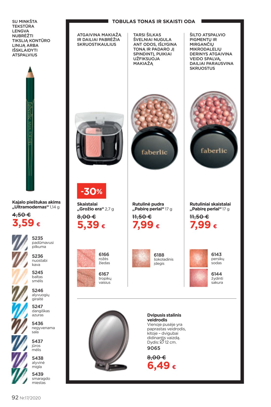 Faberlic leidinys akcijos nuo 
  2020-11-16 iki 
  2020-11-29 | Leidinukas.lt puslapis 92