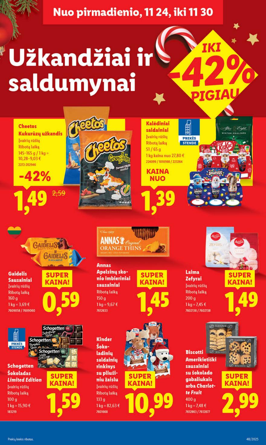 Lidl leidinys naujas akcijos nuo 
  2025-11-24 iki 
  2025-11-30 | Leidinukas.lt puslapis 31
