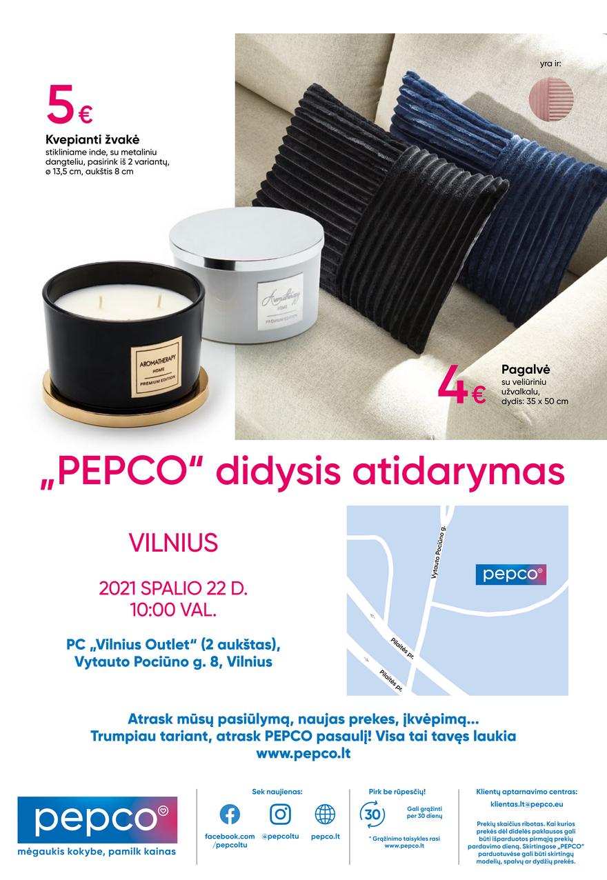 Pepco leidinys akcijos nuo 
  2021-10-22 iki 
  2021-10-28 | Leidinukas.lt puslapis 8