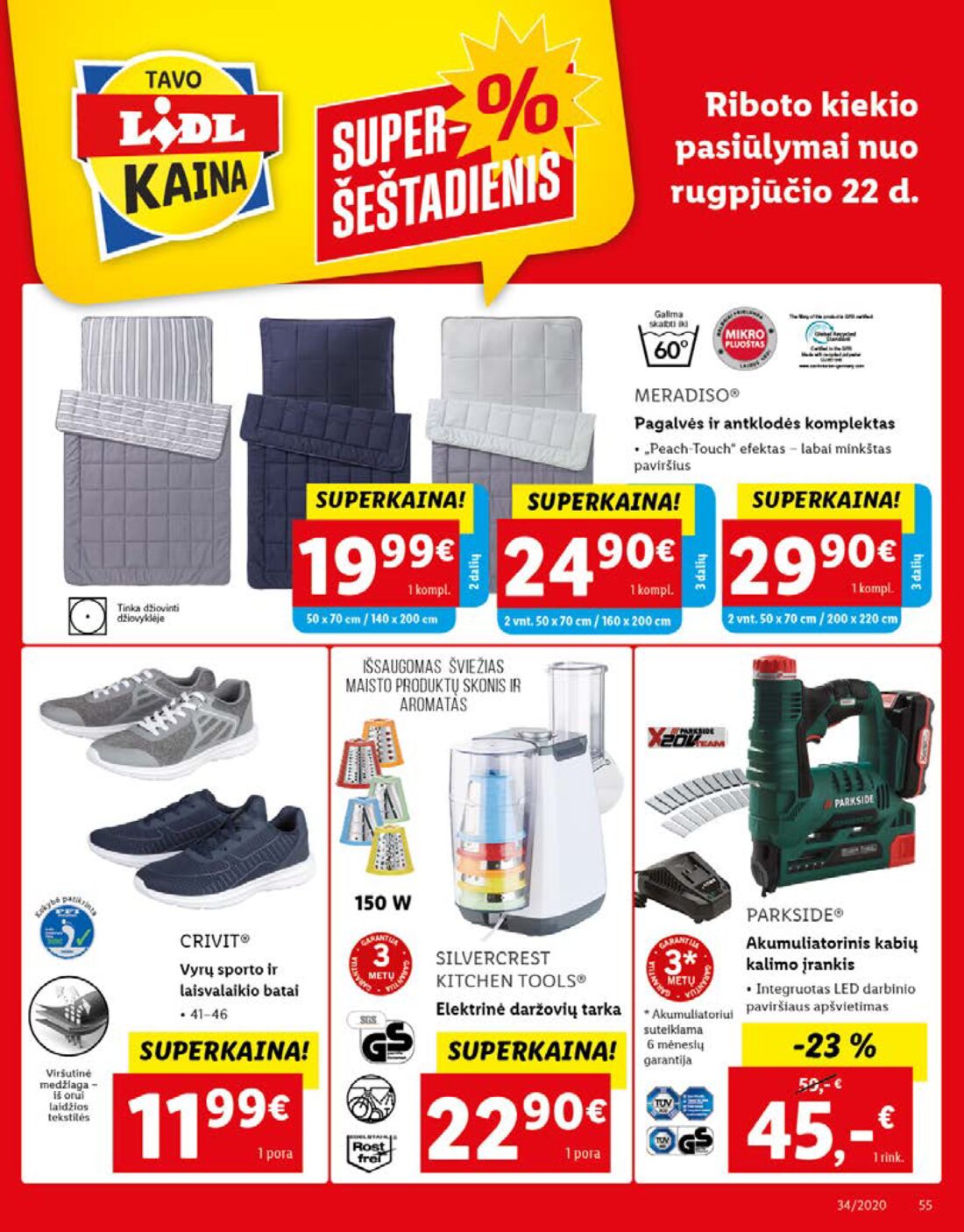 Lidl savaitinis leidinys akcijos nuo 
  2020-08-17 iki 
  2020-08-23 | Leidinukas.lt puslapis 55