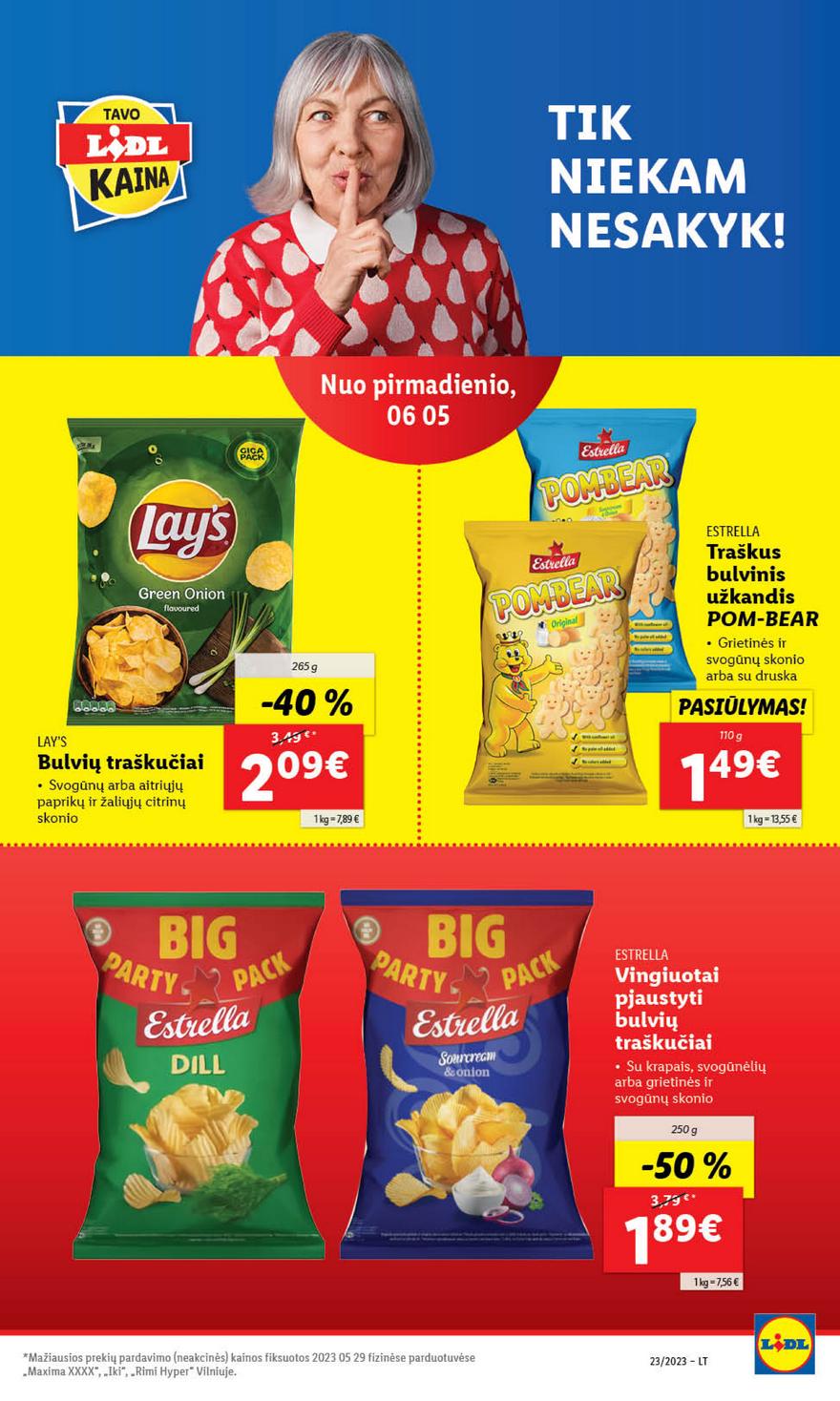 Lidl pasiūlymai akcijos nuo 
  2023-06-05 iki 
  2023-06-11 | Leidinukas.lt puslapis 37