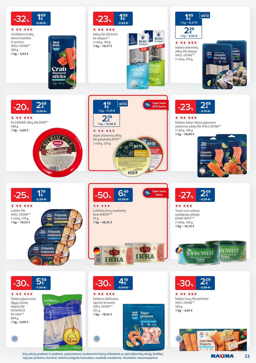 Maxima savaitinis leidinys 19 akcijos nuo 
  2025-05-06 iki 
  2025-05-12 | Leidinukas.lt puslapis 23