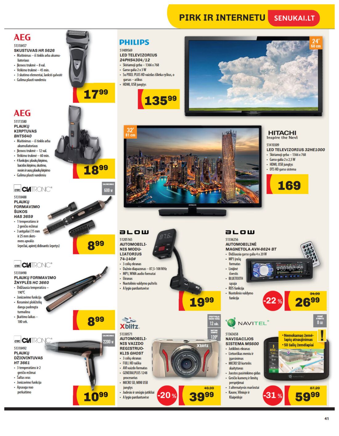 Senukai reklaminis leidinys akcijos nuo 
  2019-08-08 iki 
  2019-08-26 | Leidinukas.lt puslapis 41