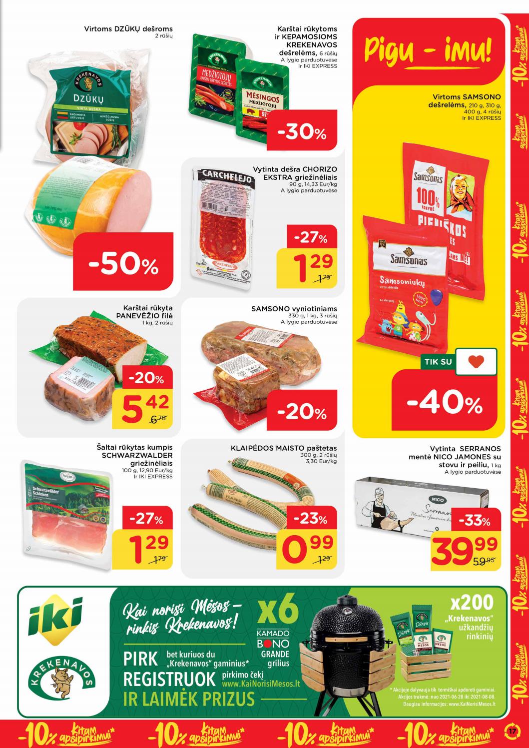 Iki savaitės leidinys akcijos nuo 
  2021-07-12 iki 
  2021-07-18 | Leidinukas.lt puslapis 17