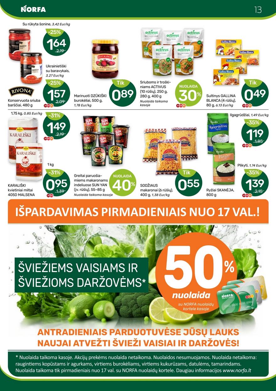 Norfos leidinys akcijos nuo 
  2025-05-29 iki 
  2025-06-11 | Leidinukas.lt puslapis 13