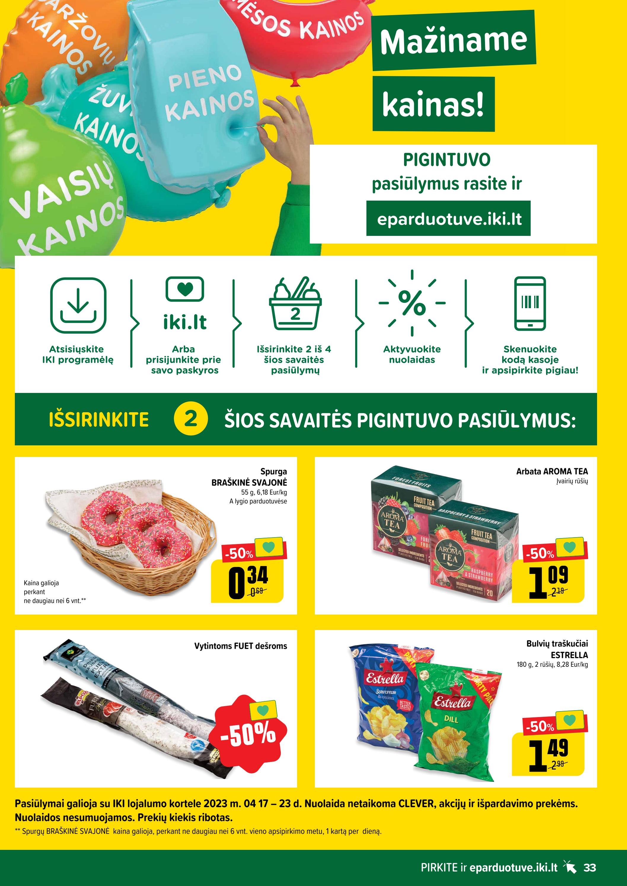Iki savaitės leidinys akcijos nuo 
  2023-04-17 iki 
  2023-04-23 | Leidinukas.lt puslapis 33