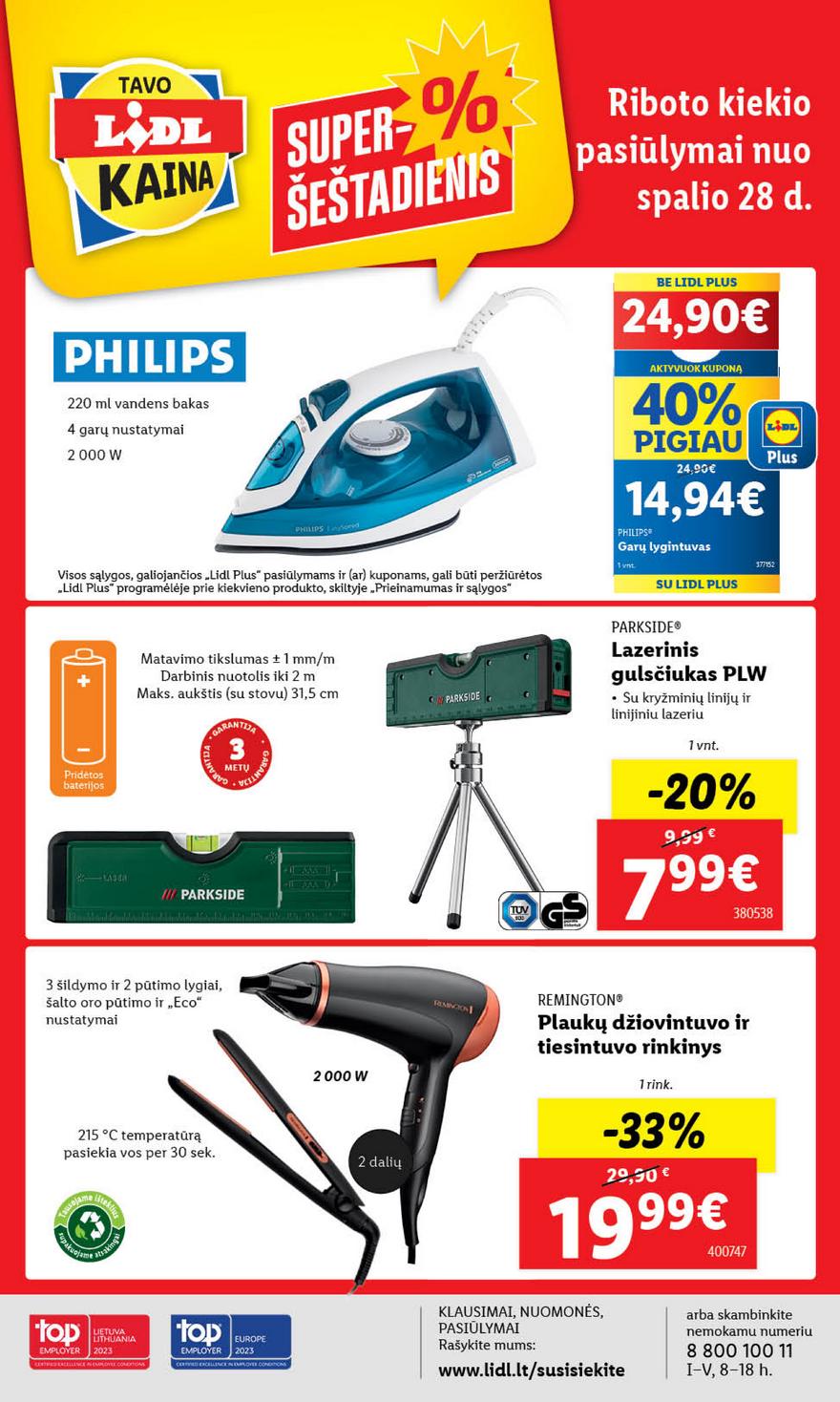 Ldil ne maisto leidinys akcijos nuo 
  2023-10-23 iki 
  2023-10-29 | Leidinukas.lt puslapis 33