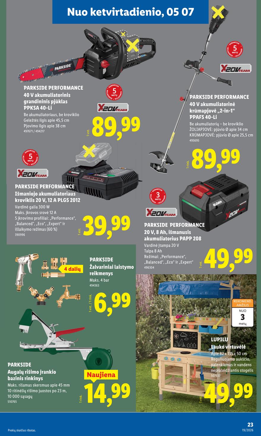 Lidl leidinys akcijos nuo 
  2026-05-04 iki 
  2026-05-10 | Leidinukas.lt puslapis 23