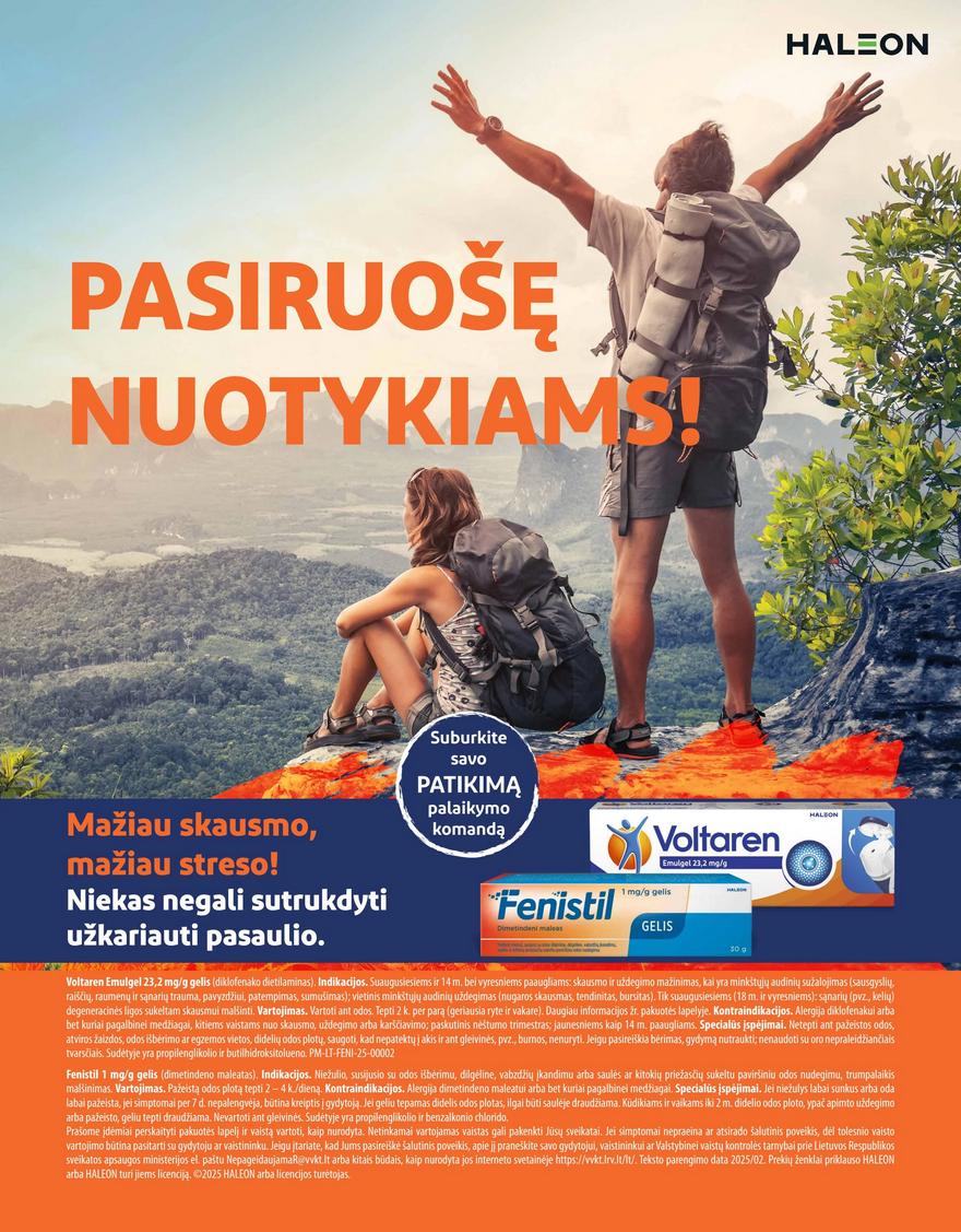 Gintarinės vaistinės leidinys akcijos nuo 
  2025-06-01 iki 
  2025-06-30 | Leidinukas.lt puslapis 9
