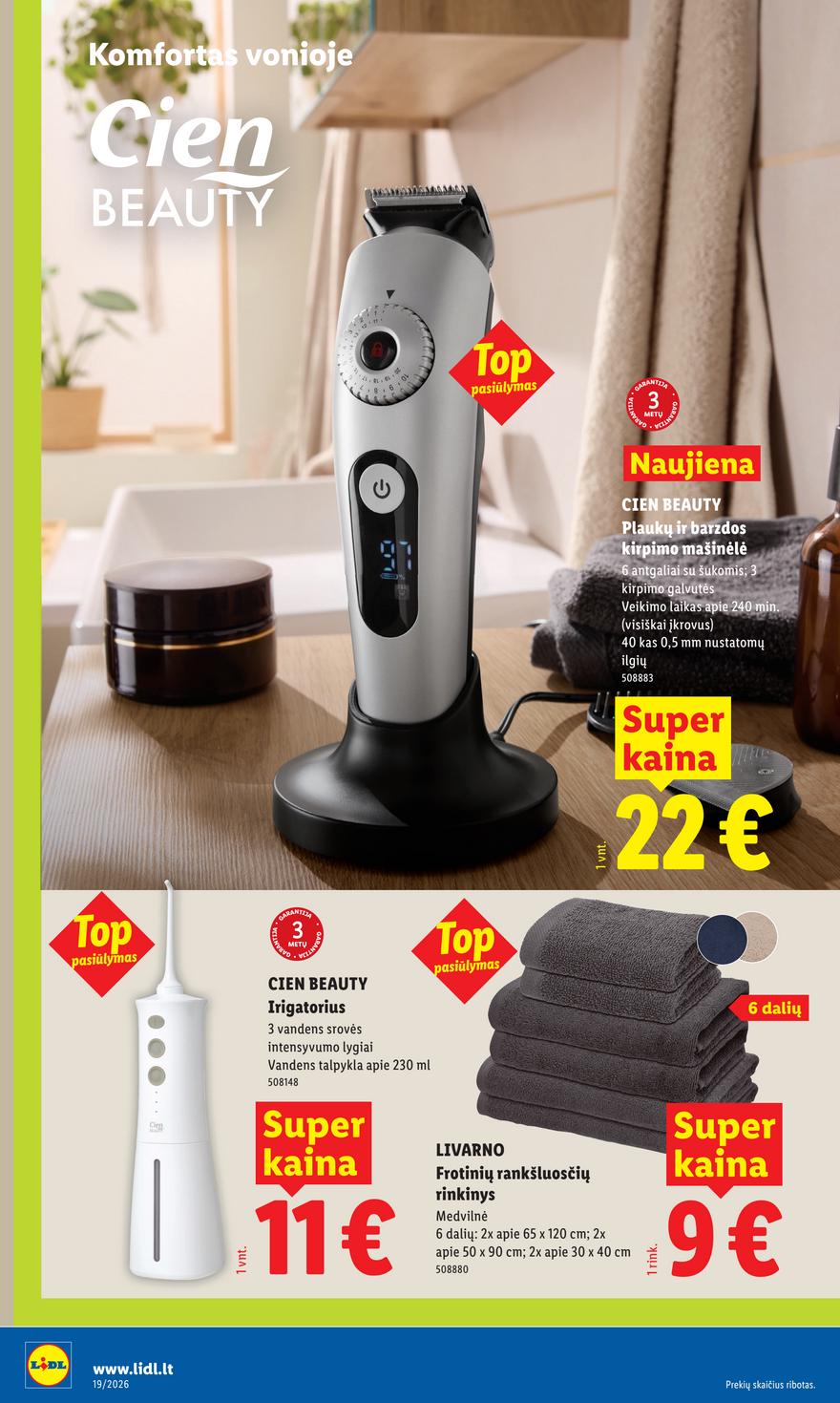 Lidl leidinys akcijos nuo 
  2026-05-04 iki 
  2026-05-10 | Leidinukas.lt puslapis 4