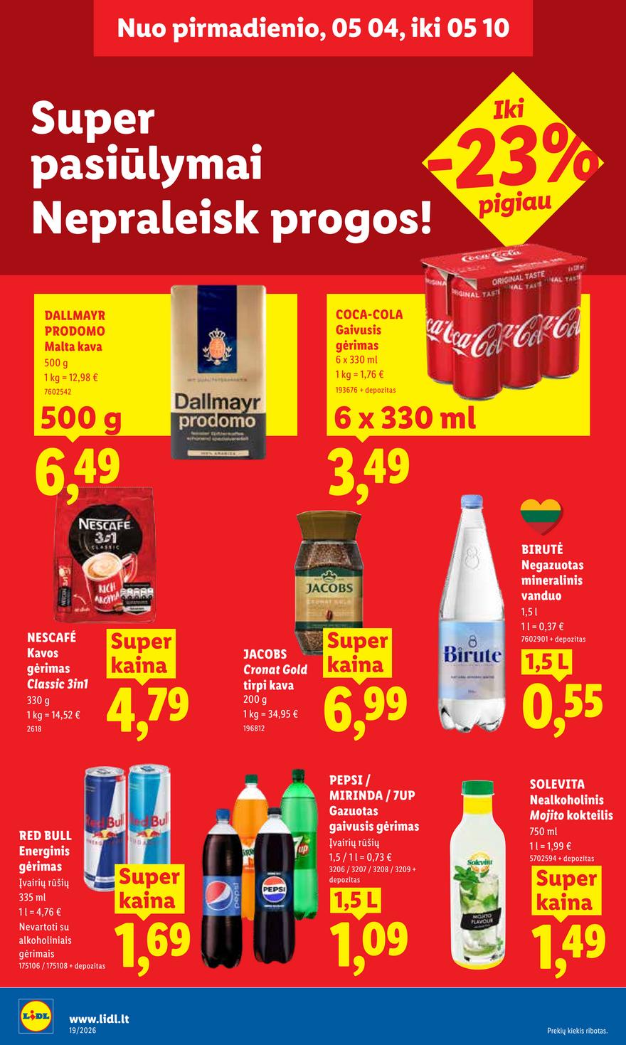Lidl leidinys akcijos nuo 
  2026-05-04 iki 
  2026-05-10 | Leidinukas.lt puslapis 22
