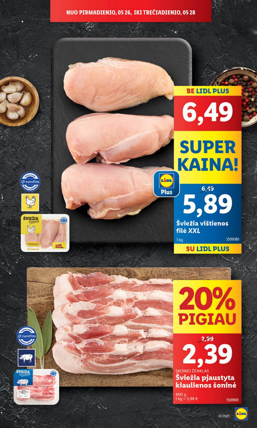 Lidl leidinys akcijos nuo 
  2025-05-26 iki 
  2025-06-01 | Leidinukas.lt puslapis 9