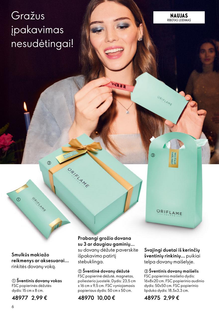 Oriflame katalogas akcijos nuo 
  2025-12-10 iki 
  2025-12-30 | Leidinukas.lt puslapis 6