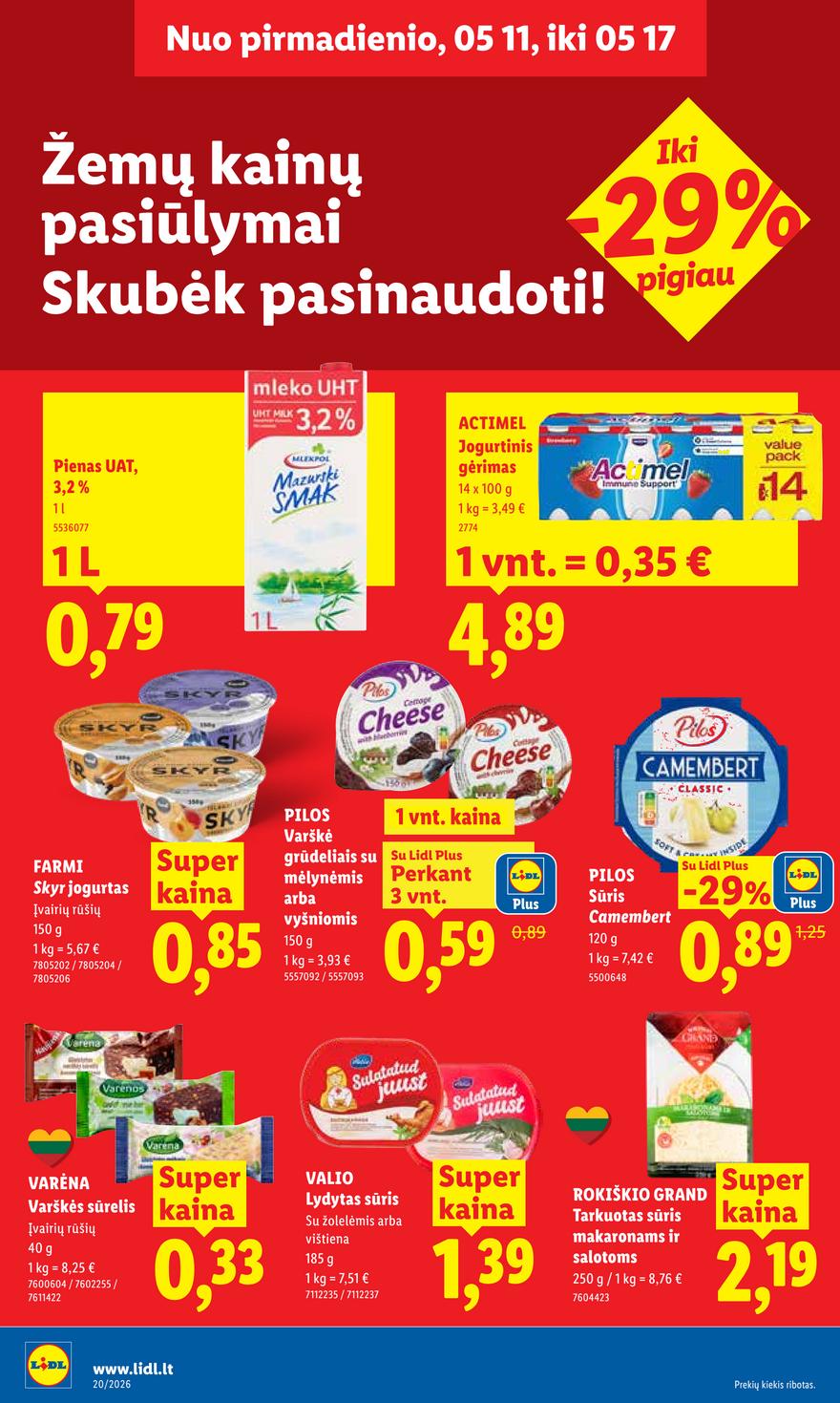 Lidl leidinys akcijos nuo 
  2026-05-11 iki 
  2026-05-17 | Leidinukas.lt puslapis 12