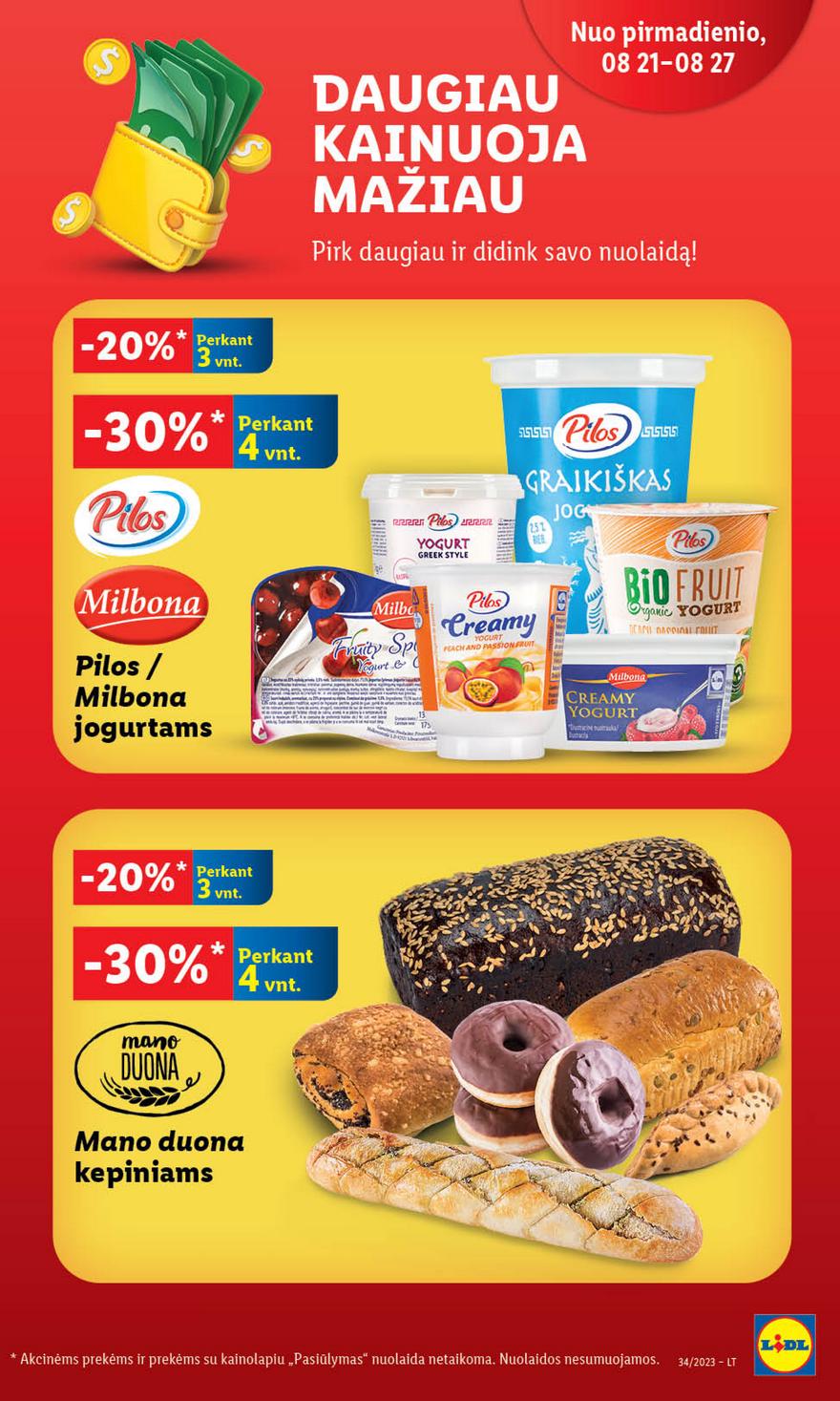 Lidl pasiūlymai akcijos nuo 
  2023-08-21 iki 
  2023-08-27 | Leidinukas.lt puslapis 10