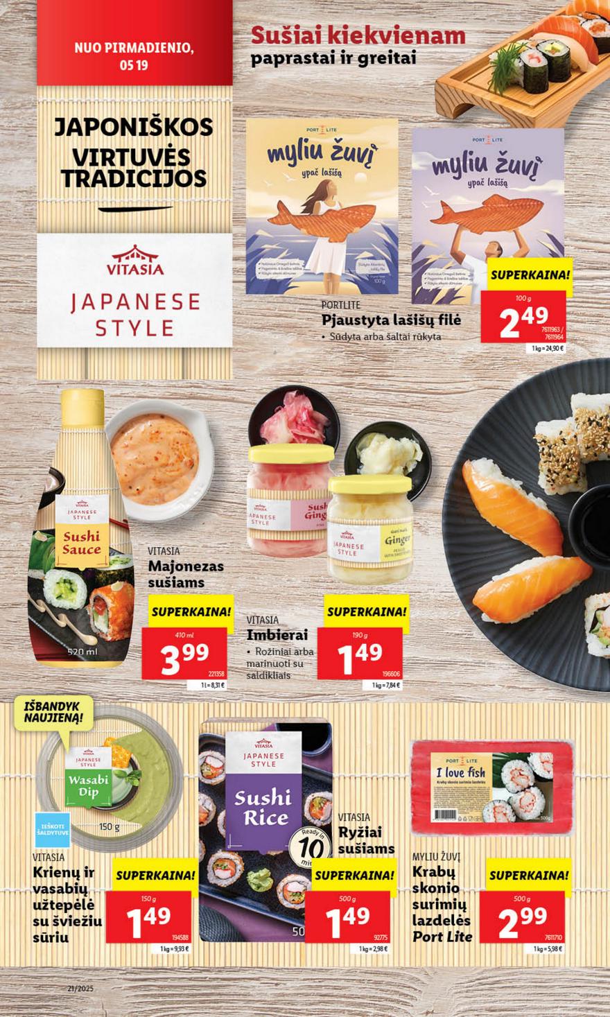 Lidl leidinys akcijos nuo 
  2025-05-19 iki 
  2025-05-25 | Leidinukas.lt puslapis 10