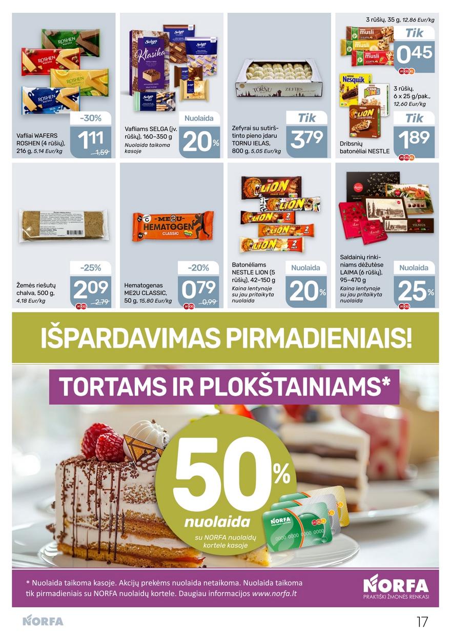 Norfos leidinys akcijos nuo 
  2026-07-23 iki 
  2026-08-05 | Leidinukas.lt puslapis 17