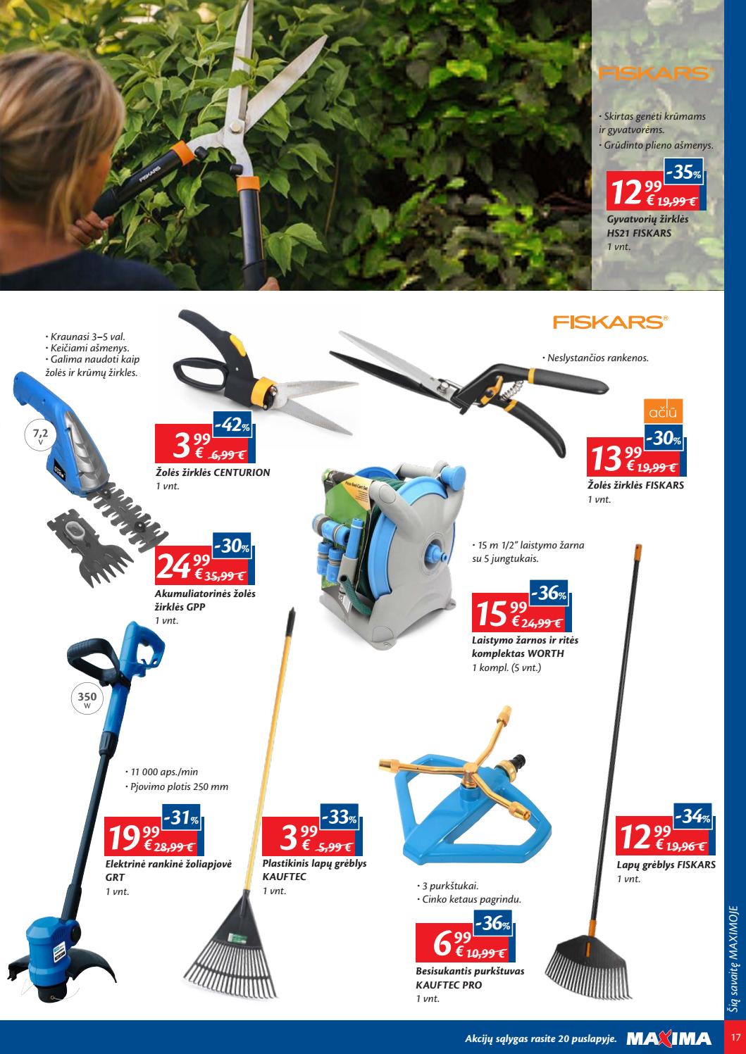 Maxima kaininis leidinys akcijos nuo 
  2019-06-04 iki 
  2019-06-10 | Leidinukas.lt puslapis 17