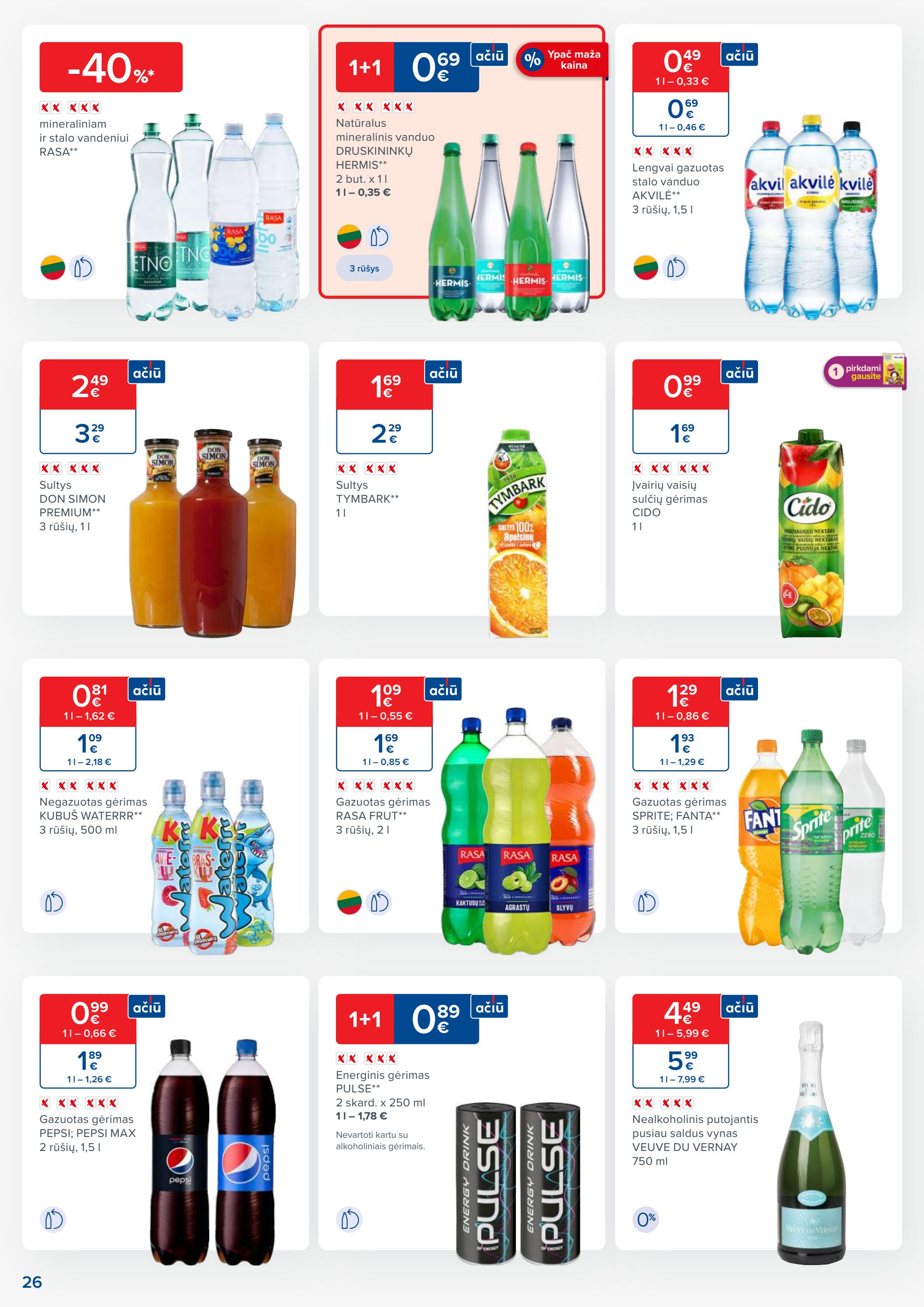 Maxima kaininis leidinys akcijos nuo 
  2023-07-11 iki 
  2023-07-17 | Leidinukas.lt puslapis 26