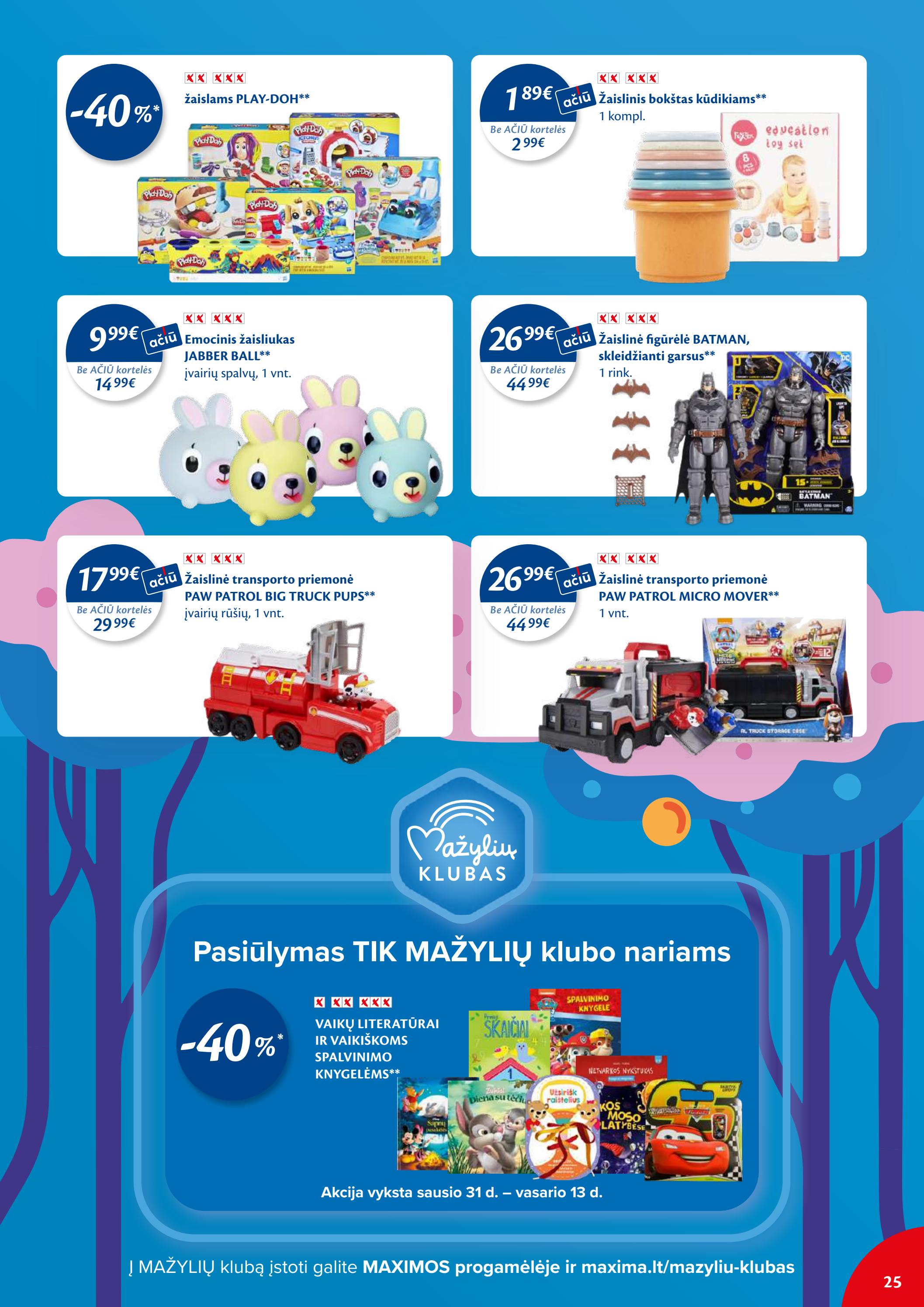 Maxima leidinys akcijos nuo 
  2023-01-31 iki 
  2023-02-06 | Leidinukas.lt puslapis 25