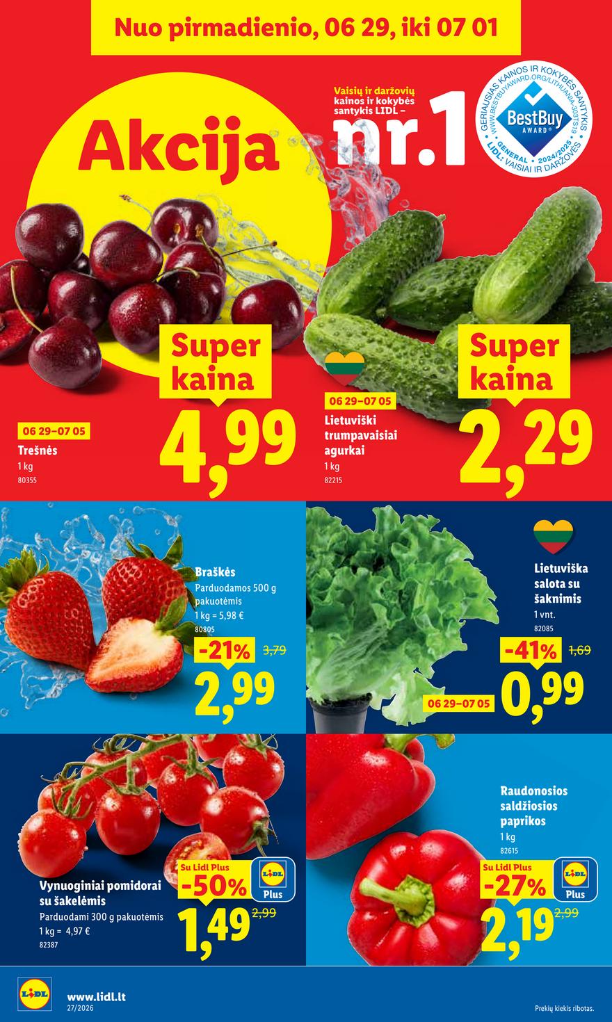 Lidl leidinys akcijos nuo 
  2026-06-29 iki 
  2026-07-05 | Leidinukas.lt puslapis 4