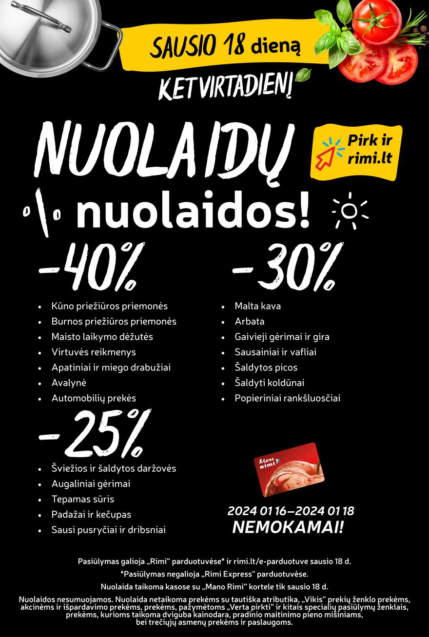 Rimi leidinys akcijos nuo 
  2024-01-16 iki 
  2024-01-22 | Leidinukas.lt puslapis 28