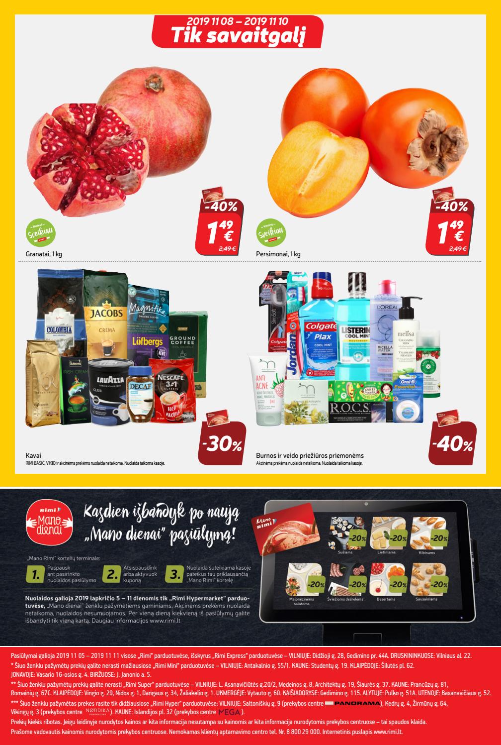 Rimi savaitinis leidinys akcijos nuo 
  2019-11-05 iki 
  2019-11-11 | Leidinukas.lt puslapis 24