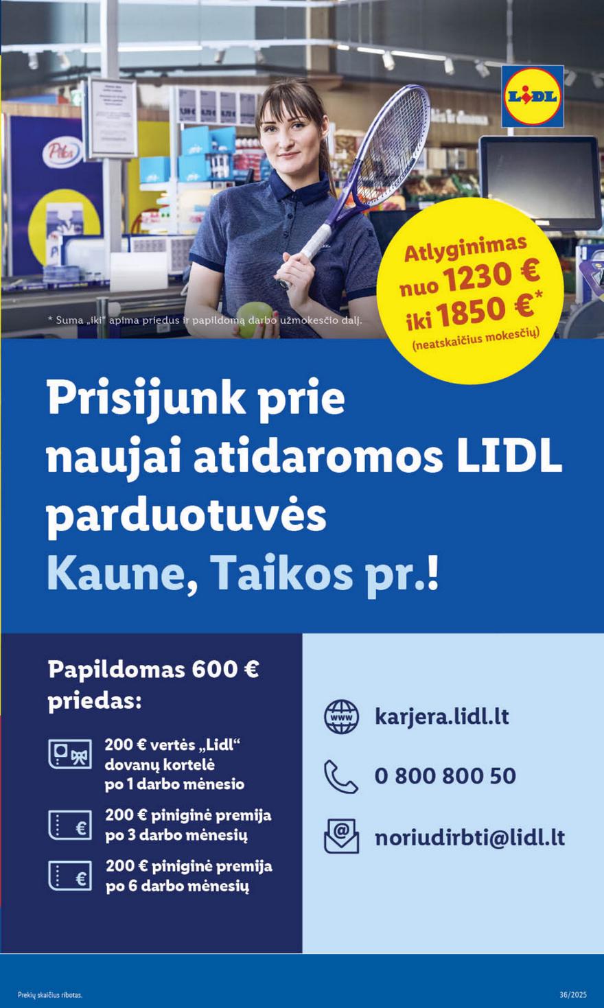 Lidl leidinys akcijos nuo 
  2025-09-01 iki 
  2025-09-07 | Leidinukas.lt puslapis 49