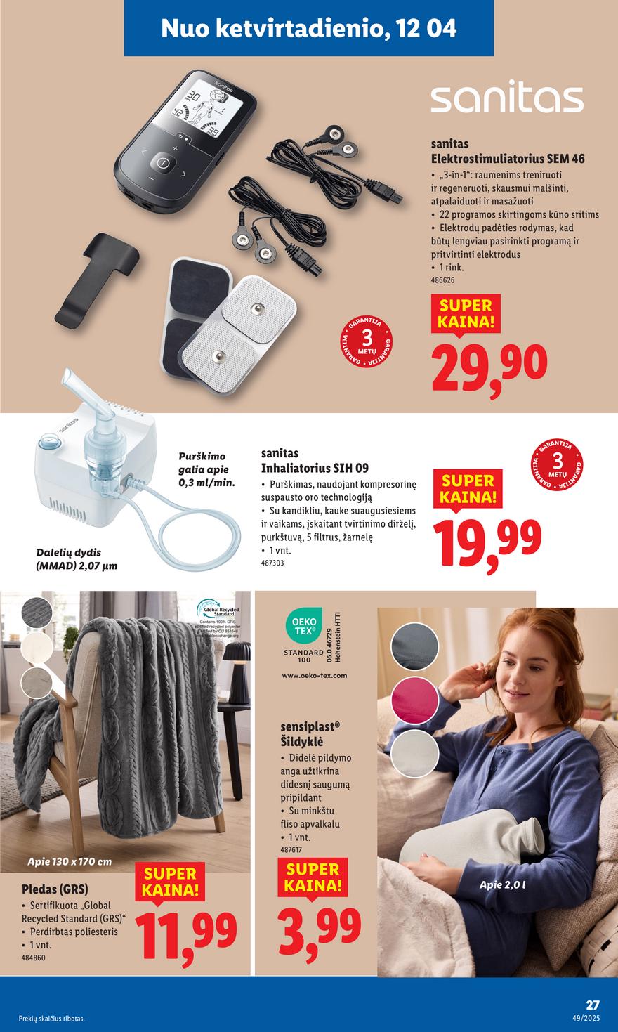 Lidl leidinys akcijos nuo 
  2025-12-01 iki 
  2025-12-07 | Leidinukas.lt puslapis 27