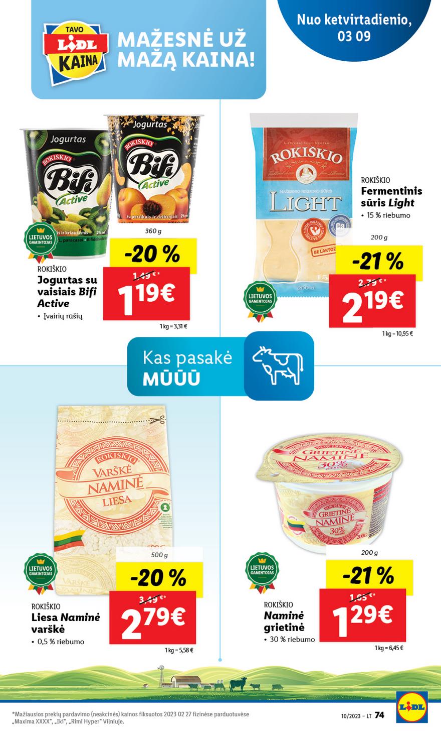 Lidl pasiūlymai akcijos nuo 
  2023-03-03 iki 
  2023-03-12 | Leidinukas.lt puslapis 74