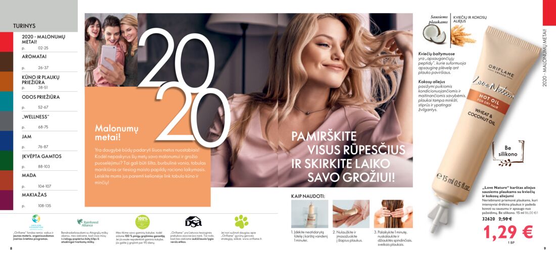 Oriflame katalogas akcijos nuo 
  2020-01-01 iki 
  2020-01-31 | Leidinukas.lt puslapis 5