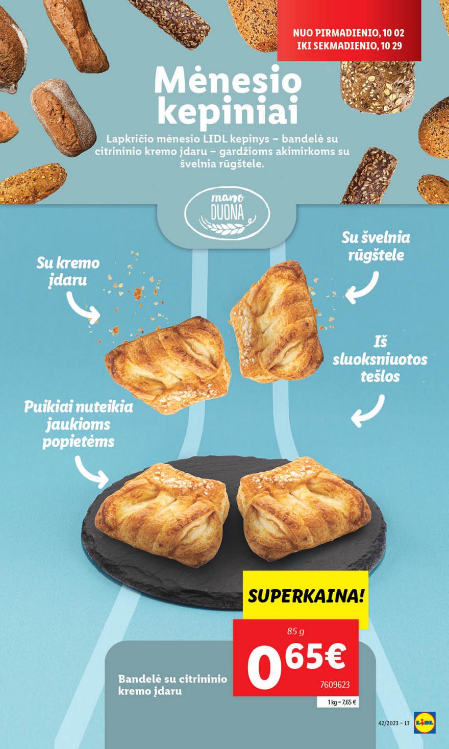 Lidl pasiūlymai akcijos nuo 
  2023-10-16 iki 
  2023-10-22 | Leidinukas.lt puslapis 27