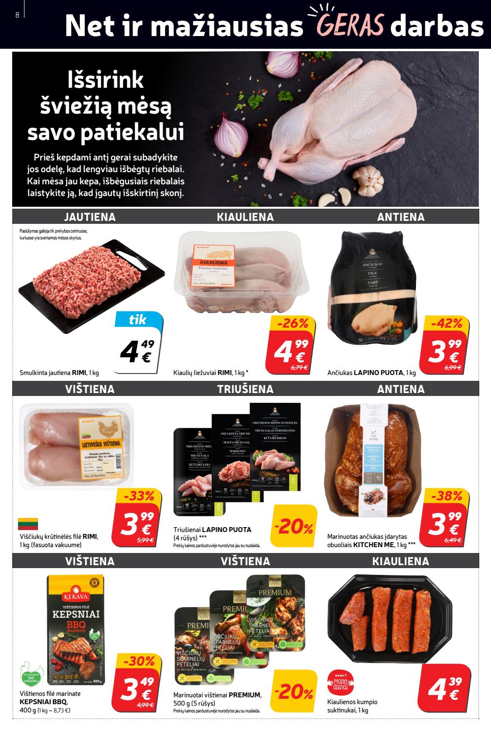 Rimi savaitinis leidinys akcijos nuo 
  2019-12-27 iki 
  2020-01-06 | Leidinukas.lt puslapis 8