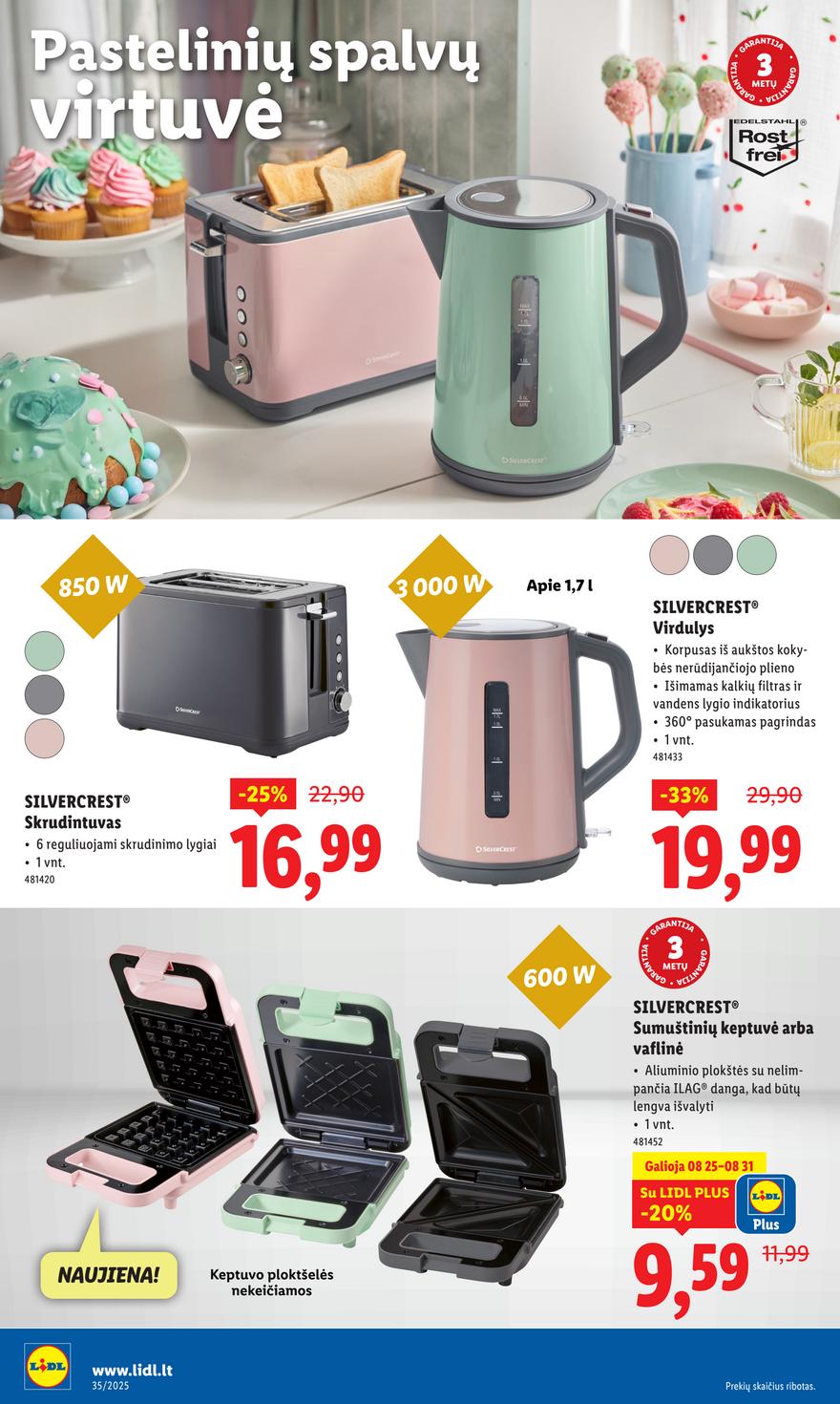 Lidl ne maisto leidinys akcijos nuo 
  2025-08-25 iki 
  2025-08-31 | Leidinukas.lt puslapis 12