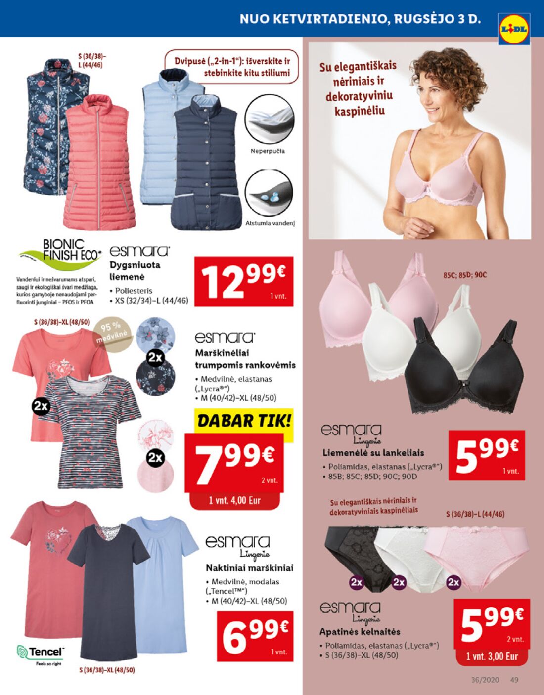 Lidl savaitinis leidinys akcijos nuo 
  2020-08-31 iki 
  2020-09-06 | Leidinukas.lt puslapis 49