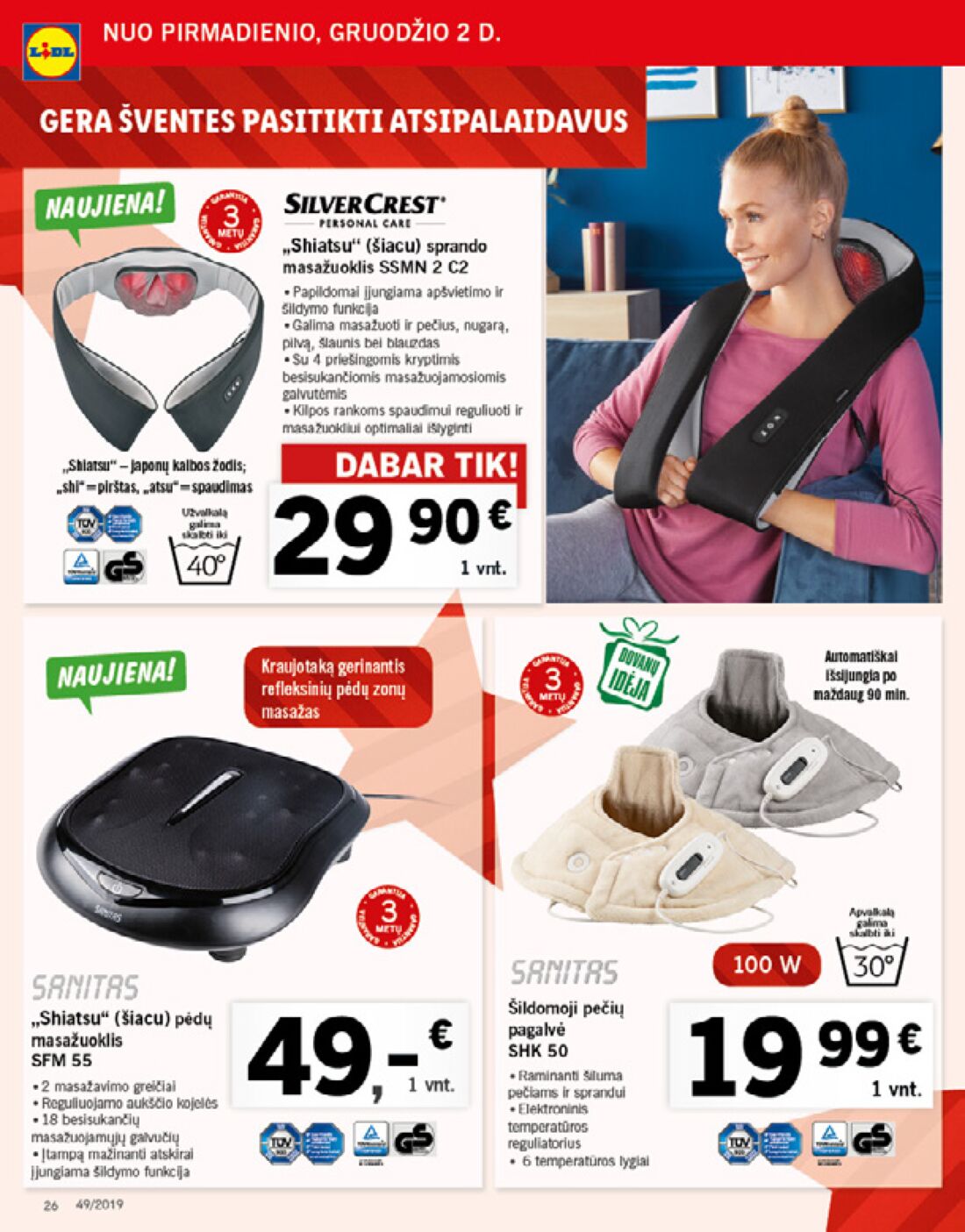 Lidl savaitinis leidinys akcijos nuo 
  2019-12-02 iki 
  2019-12-08 | Leidinukas.lt puslapis 26