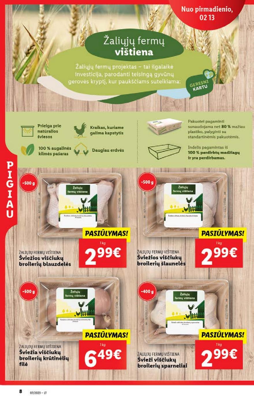 Lidl pasiūlymai akcijos nuo 
  2023-02-13 iki 
  2023-02-19 | Leidinukas.lt puslapis 8
