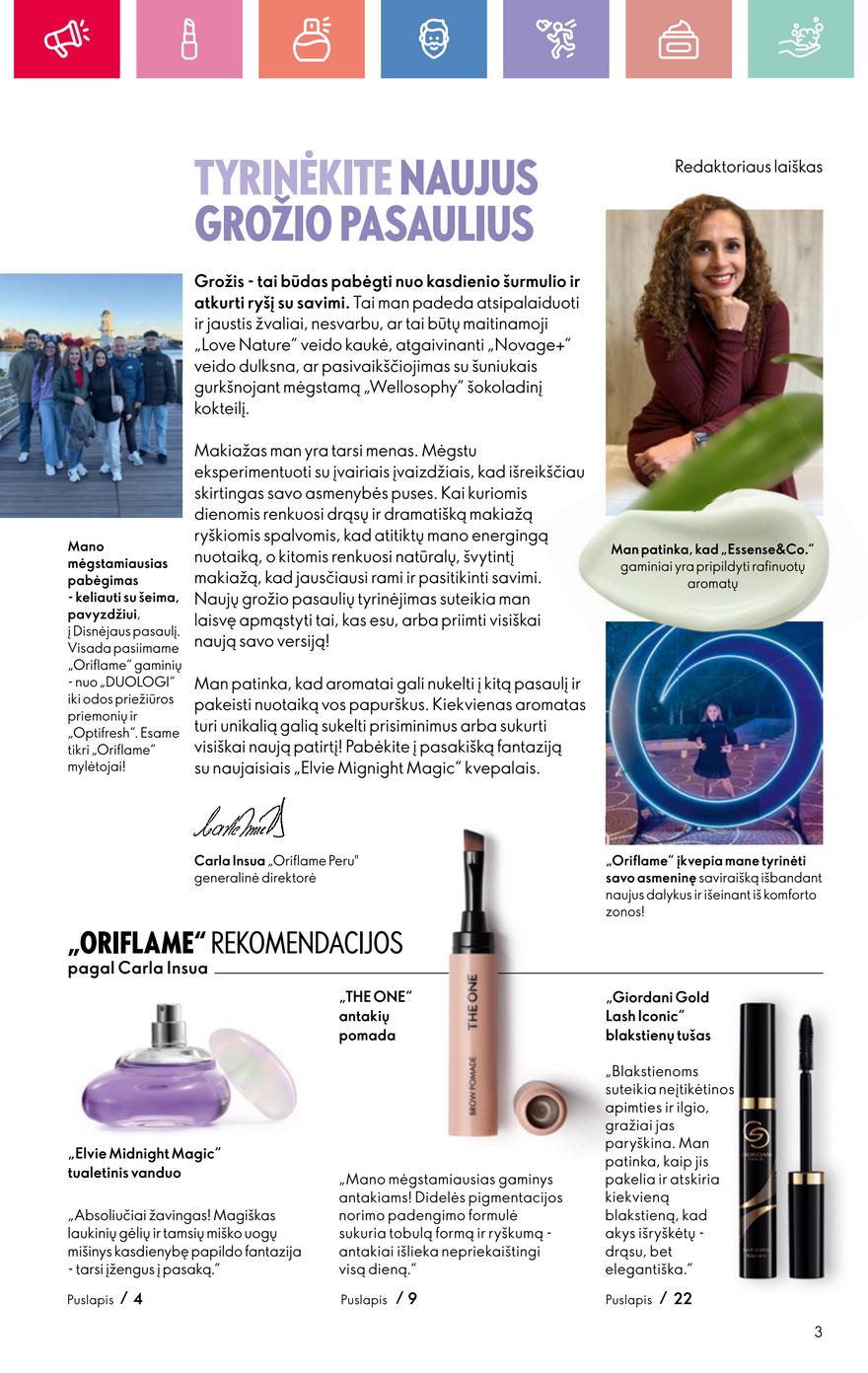 Oriflame katalogas akcijos nuo 
  2025-08-24 iki 
  2025-09-13 | Leidinukas.lt puslapis 3